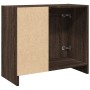 Mobile Lavabo Rovere Fumo 63x29x55 cm in Truciolare