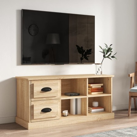 Mobile TV Rovere Sonoma 102x35,5x47,5 cm in Legno Multistrato