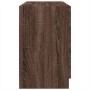 Mobile Lavabo Rovere Fumo 78x37x59 cm in Truciolare