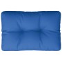 Cuscino per Pallet Blu Reale 50x40x12 cm in Tessuto