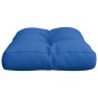 Cuscino per Pallet Blu Reale 50x40x12 cm in Tessuto