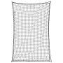 Rete per Rimorchio con Corda Elastica Nero 3x2 m in PP