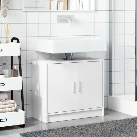 Mobile Lavabo Bianco 63x29x55 cm in Truciolato