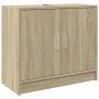 Mobile Lavabo Rovere Sonoma 63x29x55 cm Legno Multistrato