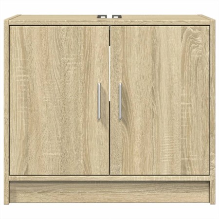 Mobile Lavabo Rovere Sonoma 63x29x55 cm Legno Multistrato