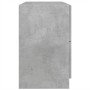 Mobile Lavabo Grigio Cemento 78x37x59 cm in Truciolare