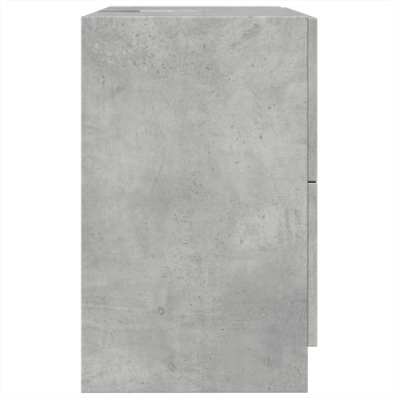 Mobile Lavabo Grigio Cemento 59x37x59 cm in Truciolare