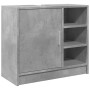 Mobile Lavabo Grigio Cemento 63x29x55 cm in Legno Multistrato