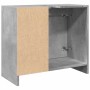 Mobile Lavabo Grigio Cemento 63x29x55 cm in Legno Multistrato