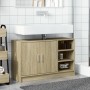 Mobile Lavabo Rovere Sonoma 90x29x55 cm in Truciolare