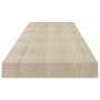 Scaffali a Parete 2 pz Rovere 120x23,5x3,8 cm in MDF