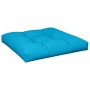 Cuscini per Pallet 2 pz Azzurro in Tessuto