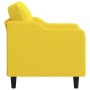 Poltrona Giallo Chiaro 60 cm in Tessuto