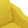 Poltrona Giallo Chiaro 60 cm in Tessuto