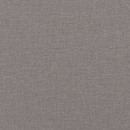 Giroletto con Testiera Grigio Tortora 200x200 cm in Tessuto