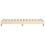 Giroletto a Molle Crema 90x190 cm in Tessuto