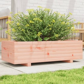 Fioriera da Giardino 90x40x26,5 cm in Legno Massello di Douglas