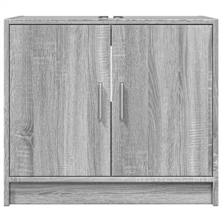 Mobile Lavabo Grigio Sonoma 63x29x55 cm in Legno Multistrato