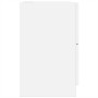 Mobile Lavabo Bianco 80x33x60 cm in Truciolare