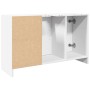 Mobile Lavabo Bianco 90x29x55 cm in Truciolato