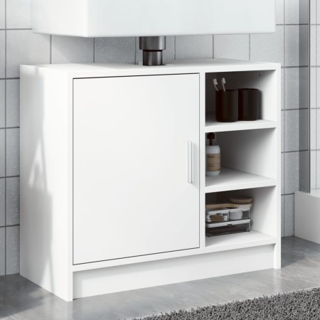 Mobile Lavabo Bianco 63x29x55 cm in Truciolato