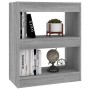 Libreria/Divisorio Grigio Sonoma 60x30x72 cm