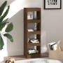 Libreria/Divisorio Rovere Marrone 40x30x135 cm