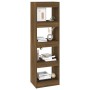 Libreria/Divisorio Rovere Marrone 40x30x135 cm