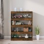 Libreria/Divisorio Rovere Fumo 100x30x135 cm