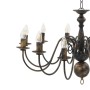 Candelabro Stile Anticato Nero 12 Lampadine E14