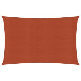 Vela Parasole 160 g/m² Terracotta 2x4 m in HDPE