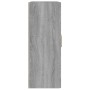 Pensile Grigio Sonoma 69,5x32,5x90 cm in Legno Multistrato
