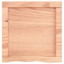 Ripiano Muro Marrone 40x40x(2-4) cm Massello Rovere Trattato