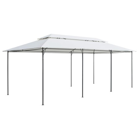 Gazebo 600x298x270 cm Bianco 180g/m²