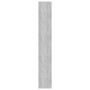 Libreria/Divisorio Grigio Sonoma 100x30x198cm Legno Multistrato