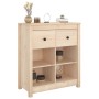 Credenza 70x35x80 cm in Legno Massello di Pino