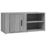 Mobile Porta TV Grigio Sonoma 80x31,5x36 cm Legno Multistrato