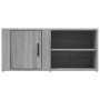 Mobile Porta TV Grigio Sonoma 80x31,5x36 cm Legno Multistrato