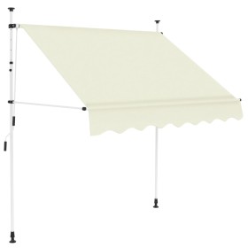 Tenda da Sole Retrattile Manuale 200 cm Crema