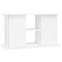 Supporto Acquario 101x41x58 cm Legno Multistrato Bianco Lucido