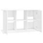 Supporto Acquario 101x41x58 cm Legno Multistrato Bianco Lucido