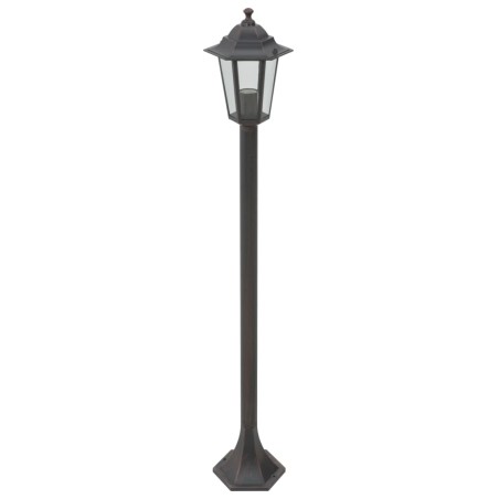 Lampioni da Giardino 6pz E27 110 cm Alluminio Bronzo