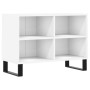 Mobile Porta TV Bianco 69,5x30x50 cm in Legno Multistrato