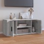 Mobile TV Grigio Sonoma 100x35x40 cm in Legno Multistrato