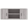 Mobile TV Grigio Sonoma 100x35x40 cm in Legno Multistrato