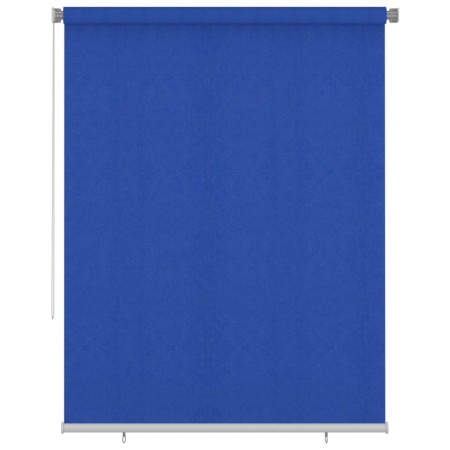 Tenda a Rullo per Esterni 180x230 cm Blu HDPE