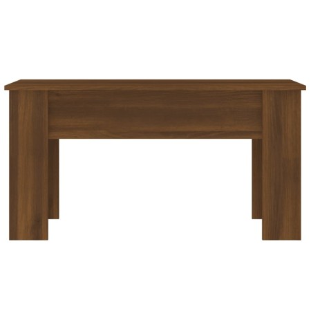 Tavolino Salotto Rovere Marrone 101x49x52 cm Legno Multistrato