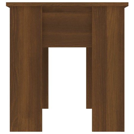 Tavolino Salotto Rovere Marrone 101x49x52 cm Legno Multistrato