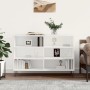 Credenza Bianca 103,5x35x70 cm in Legno Multistrato