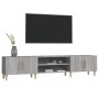 Mobile TV Grigio Sonoma 180x31,5x40 cm in Legno Multistrato